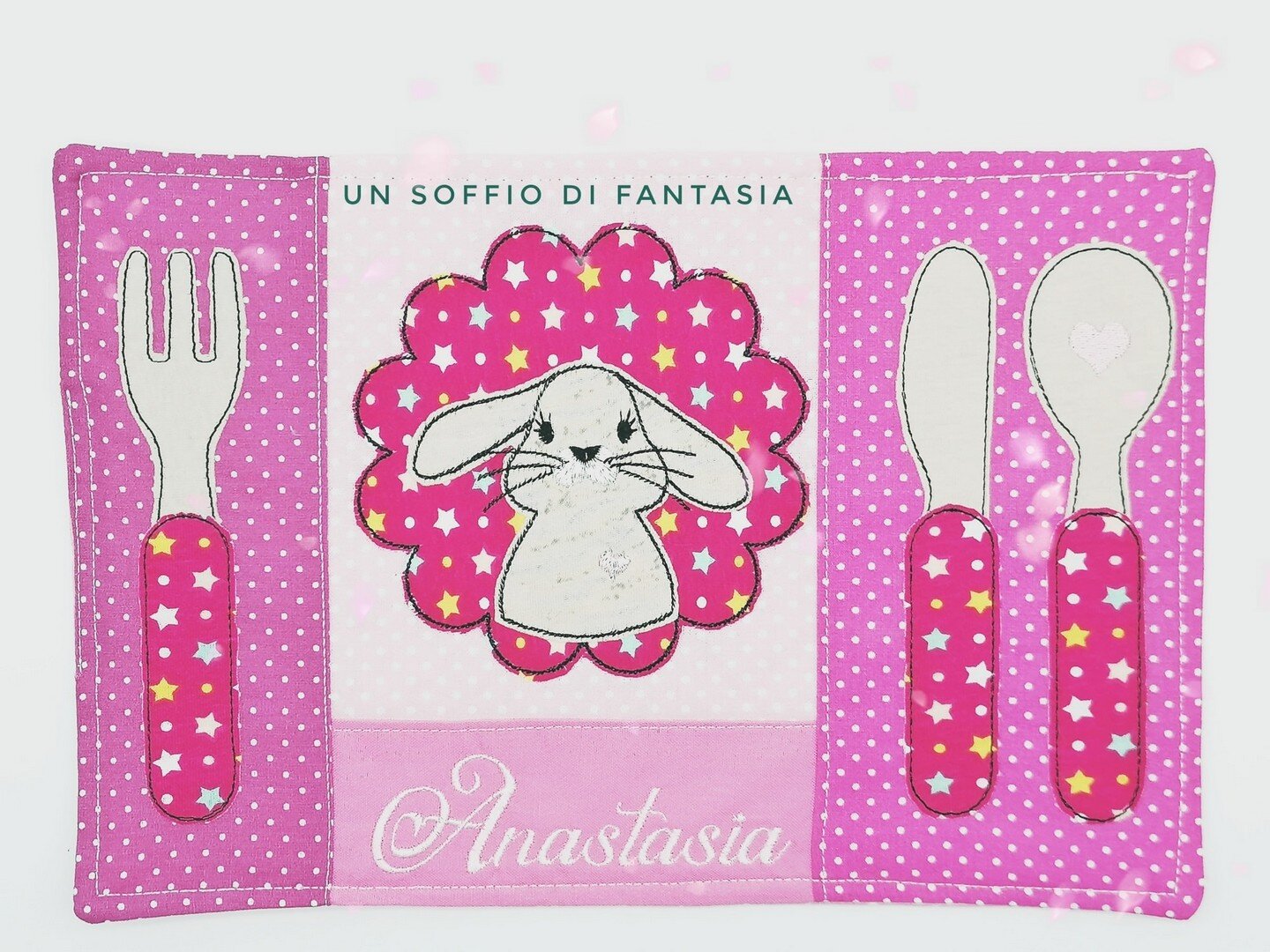 Tovaglietta colazione coniglietto