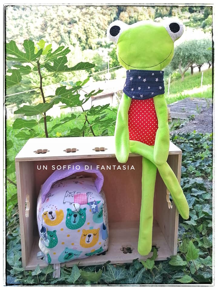 peluche ranocchio
