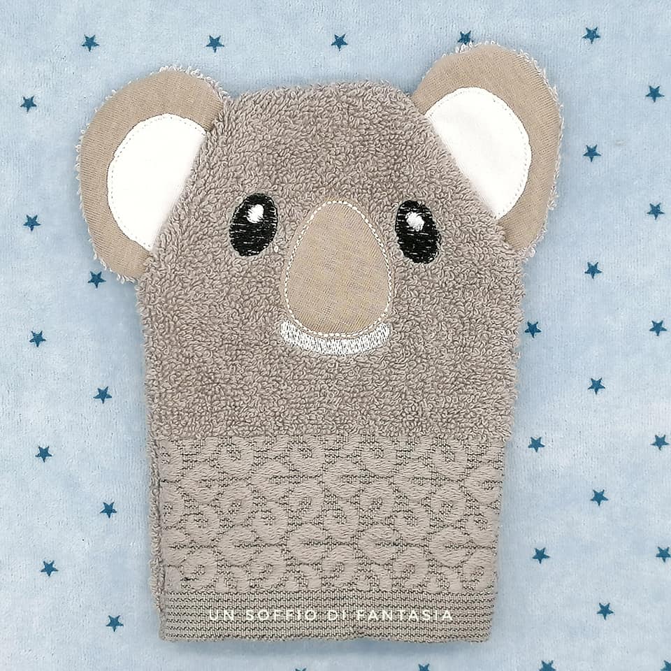 Manopola bagnetto koala