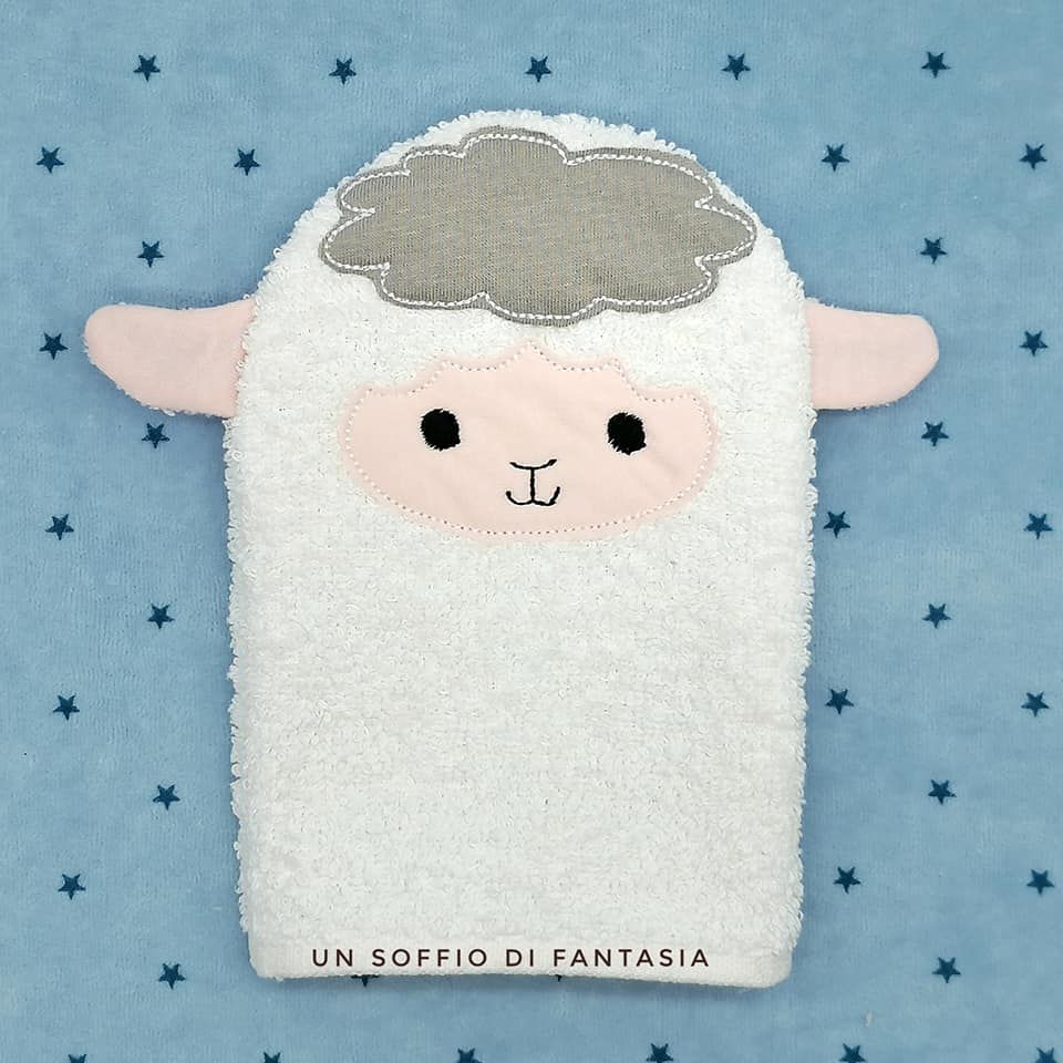 Manopola bagnetto pecora