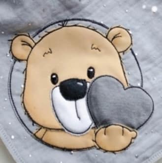 orso con cuore