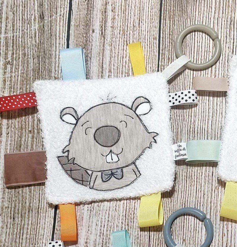 Panno gioco castoro