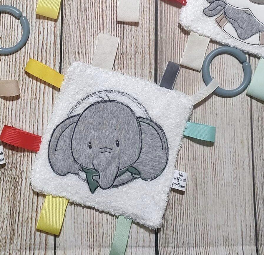 Panno gioco elefante