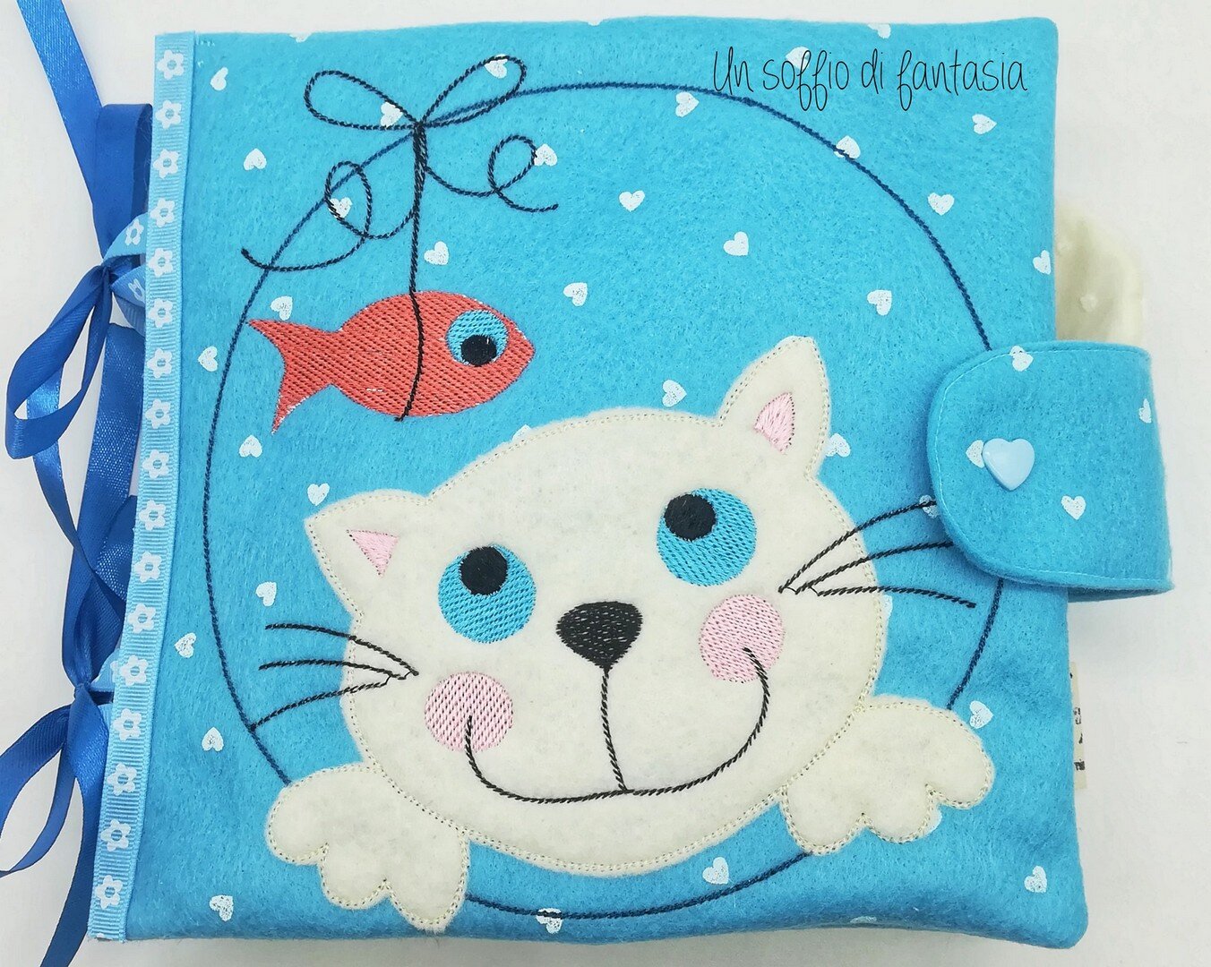 gattina con pesce